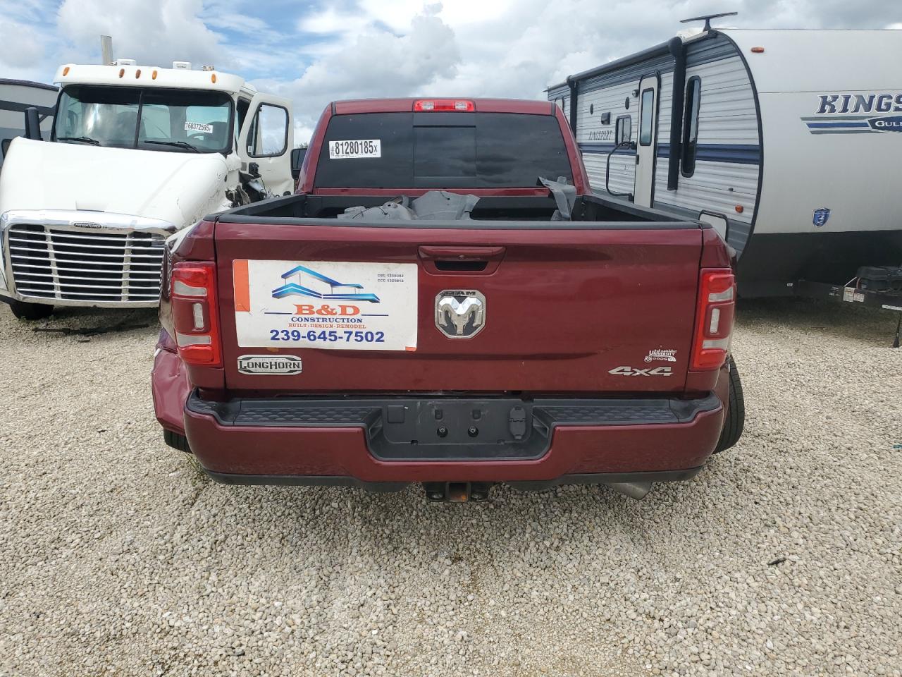 2023 Ram 3500 Longhorn VIN: 3C63RRNLXPG648209 Lot: 81280185