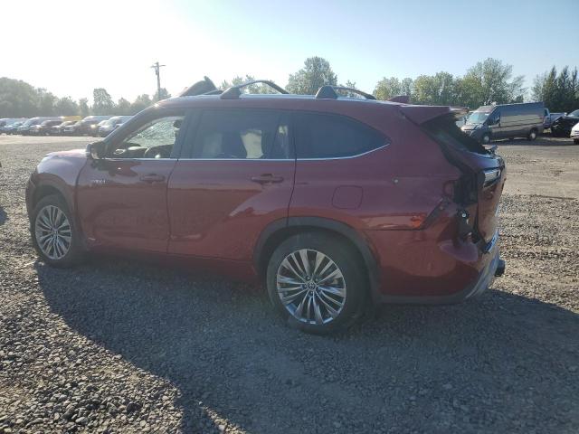  TOYOTA HIGHLANDER 2021 Красный