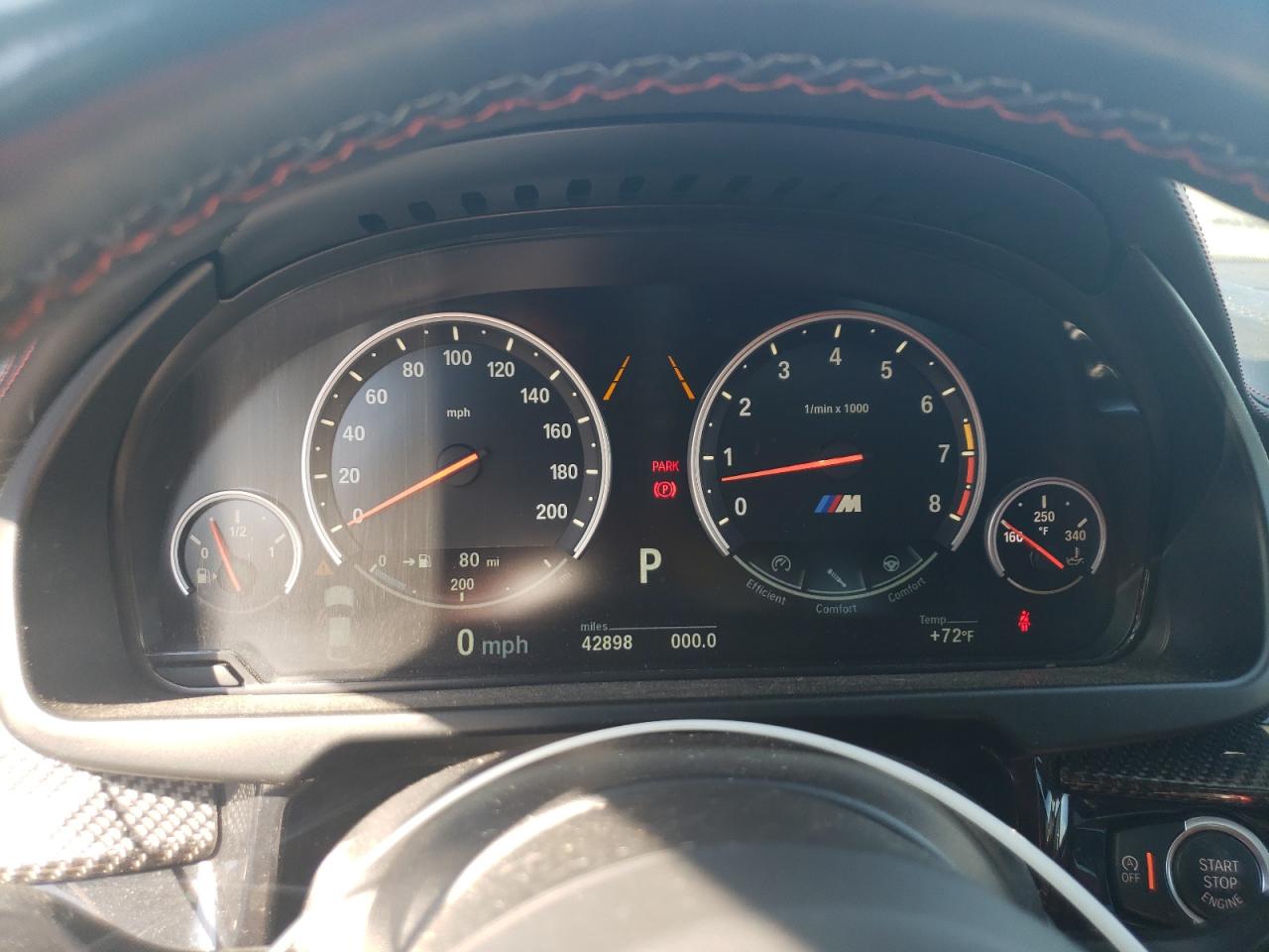 2018 BMW X6 M VIN: 5YMKW8C51J0Y74606 Lot: 71092515