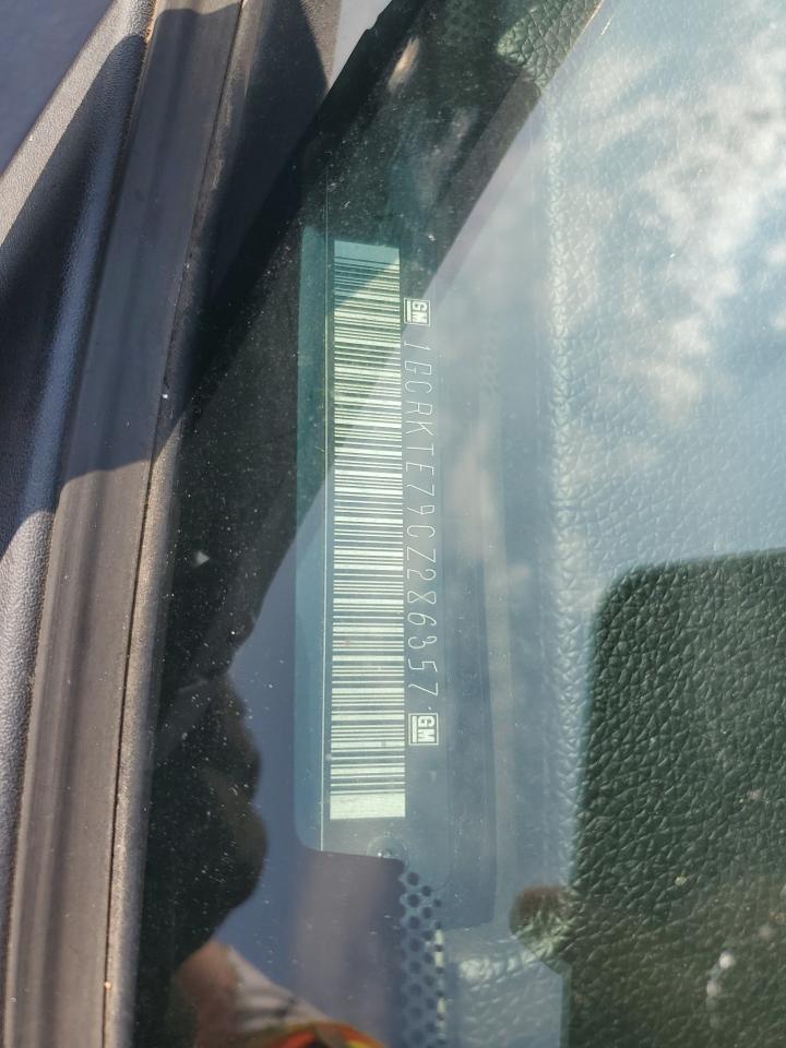 2012 Chevrolet Silverado K1500 Ltz VIN: 1GCRKTE79CZ286357 Lot: 71896325