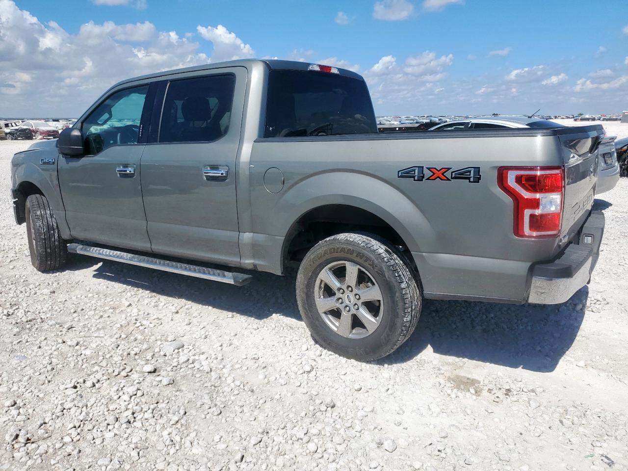 2020 Ford F150 Supercrew grey null gasoline 1FTEW1EP8LKD96364 photo #3