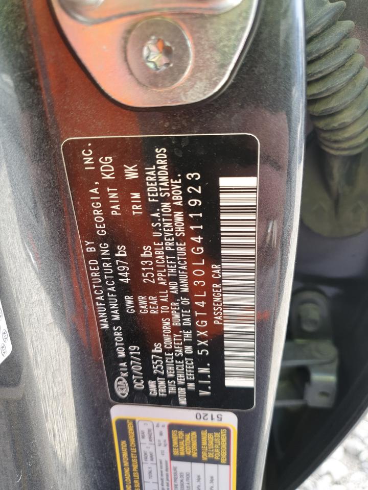 2020 Kia Optima Lx VIN: 5XXGT4L30LG411923 Lot: 71862675