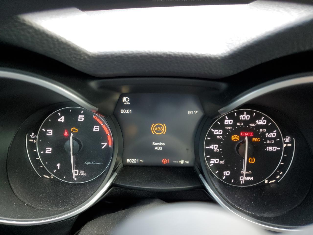 2018 Alfa Romeo Stelvio Ti Sport VIN: ZASFAKNN3J7B82302 Lot: 81129025