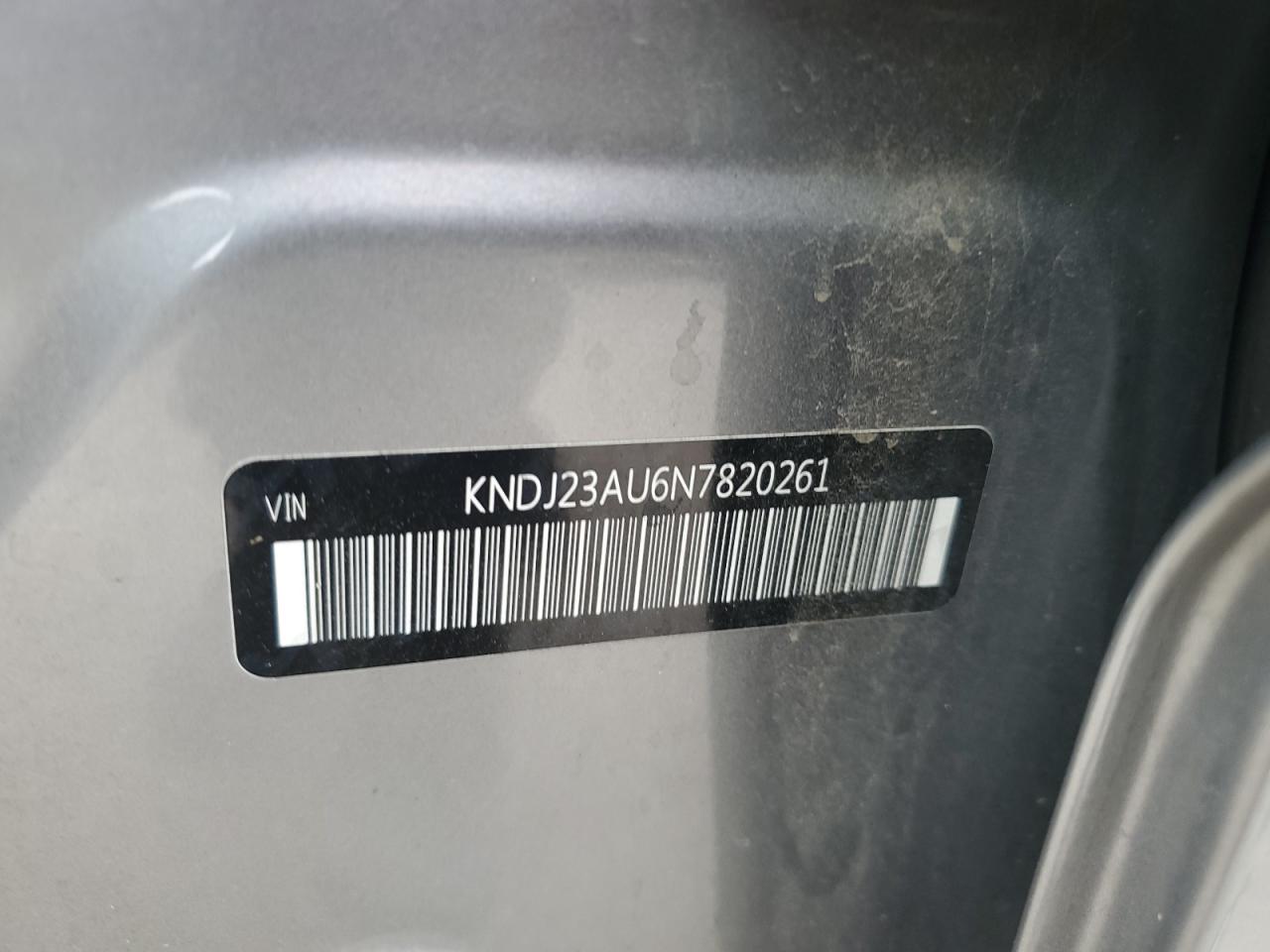 2022 Kia Soul Lx VIN: KNDJ23AU6N7820261 Lot: 71533925