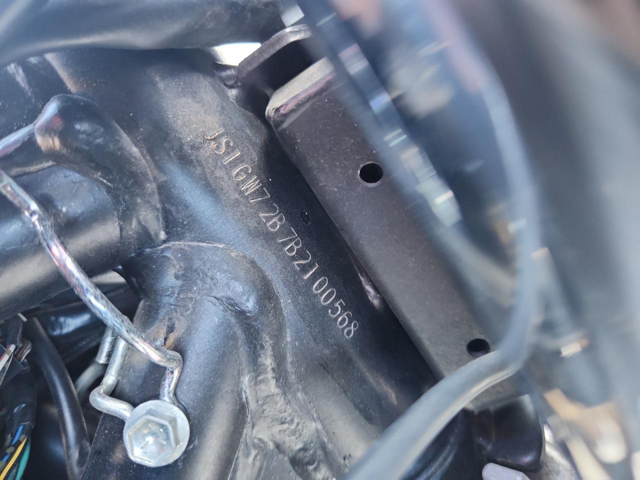 2011 Suzuki Gsx1250 F VIN: JS1GW72B7B2100568 Lot: 70867405