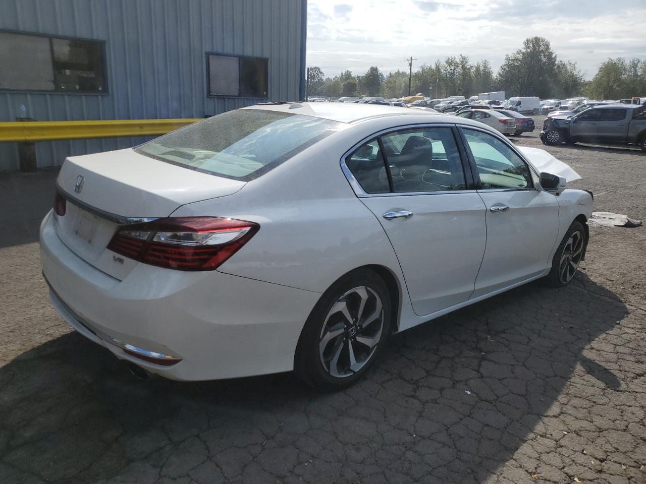 2016 Honda Accord Exl white null gasoline 1HGCR3F06GA002305 photo #4