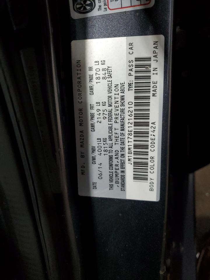 2014 Mazda 3 Sv VIN: JM1BM1T78E1216210 Lot: 84046975