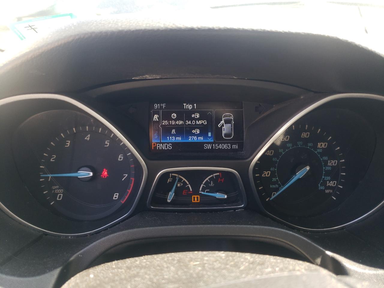 2014 Ford Focus Titanium VIN: 1FADP3J25EL201791 Lot: 71055575