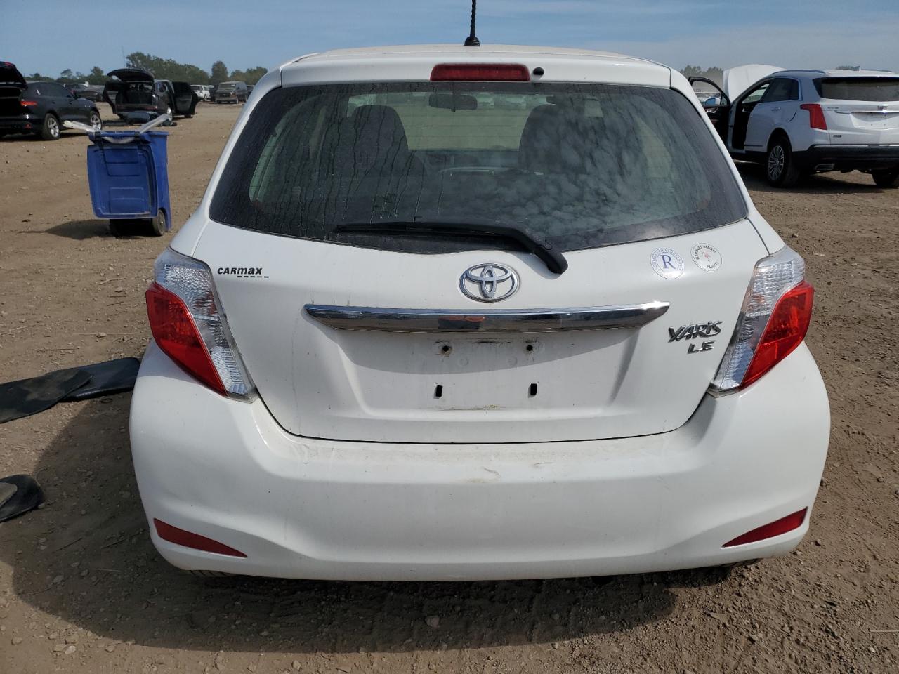 2014 Toyota Yaris VIN: JTDKTUD30ED591524 Lot: 80061945