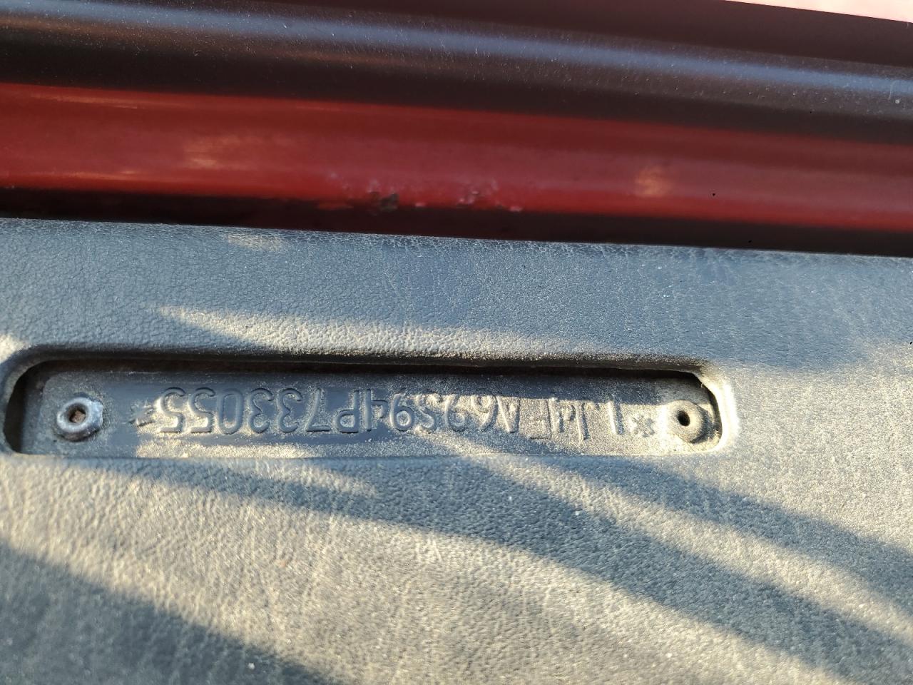 2004 Jeep Wrangler / Tj Rubicon VIN: 1J4FA69S94P733055 Lot: 71086875