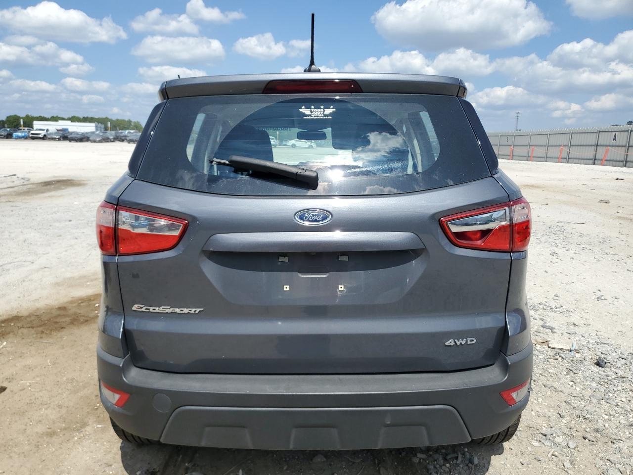 2021 Ford Ecosport S VIN: MAJ6S3FL9MC410507 Lot: 80508665