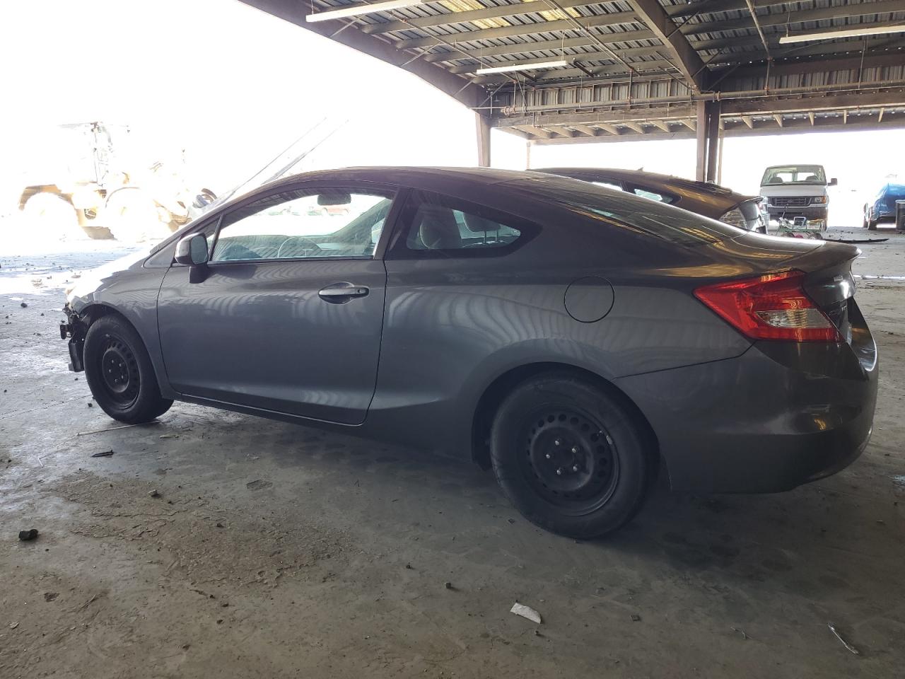 2012 Honda Civic Lx grey null gasoline 2HGFG3B5XCH553109 photo #3