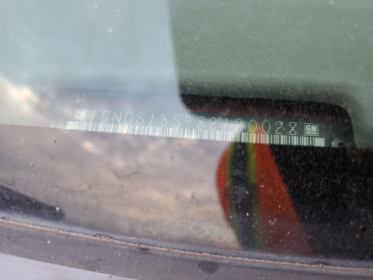 2008 Chevrolet Trailblazer Ls VIN: 1GNDS13S982120028 Lot: 84414075