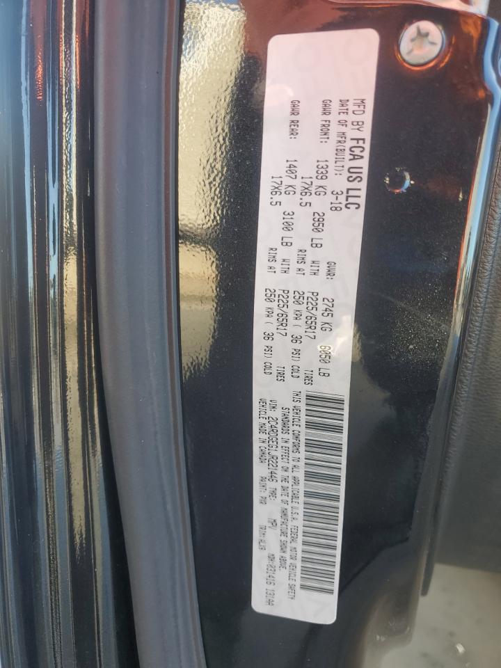 2018 Dodge Grand Caravan Gt VIN: 2C4RDGEG1JR221446 Lot: 81626835