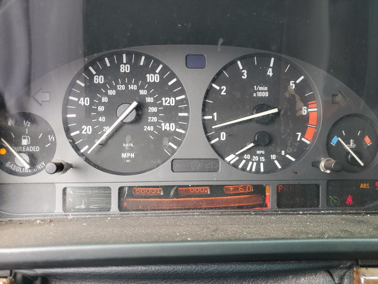 1997 BMW 540 I Automatic VIN: WBADE6329VBW53325 Lot: 84729995