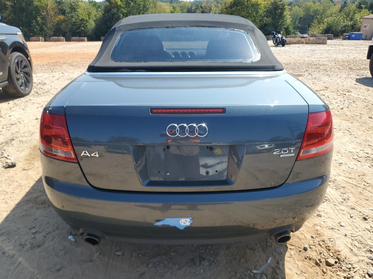 2007 Audi A4 2.0T Cabriolet Quattro VIN: WAUDF48H67K018449 Lot: 83935985