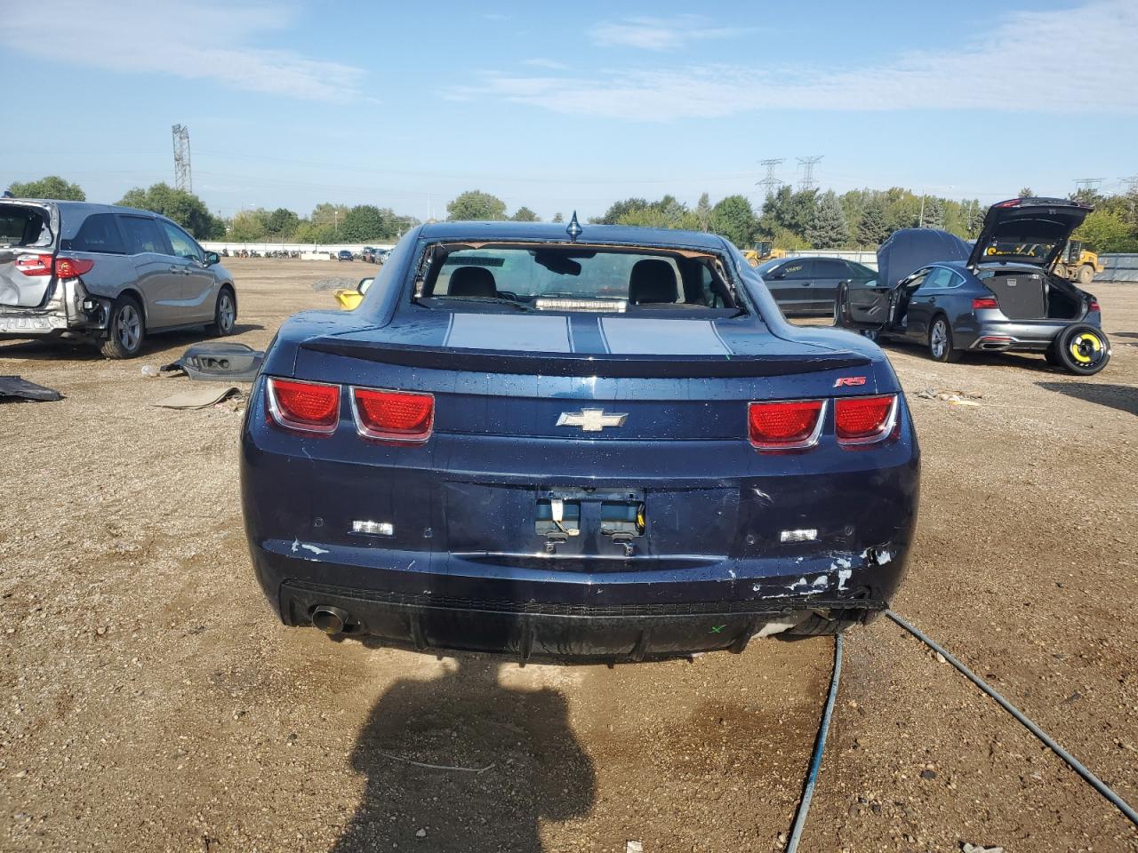 2012 Chevrolet Camaro Lt VIN: 2G1FC1E32C9152553 Lot: 80920195