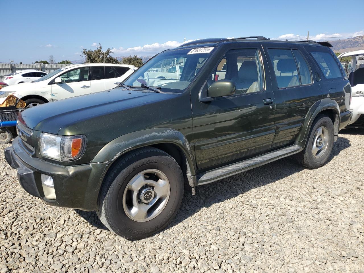 INFINITI QX4 1997. Lot# 81631995. VIN JNRAR05YXVW005882. Photo 1