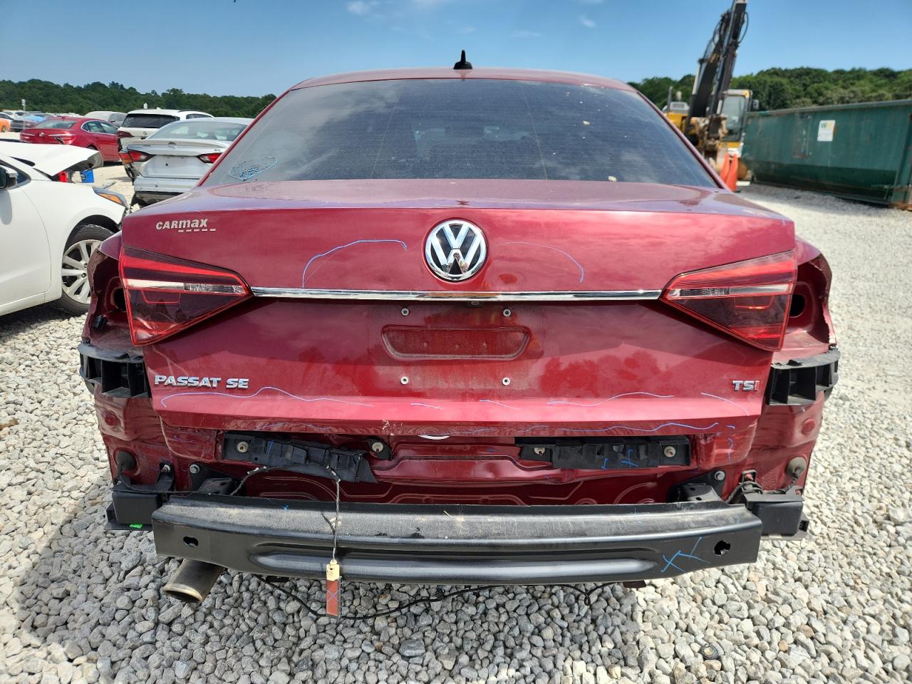 2018 Volkswagen Passat Se VIN: 1VWBA7A39JC036967 Lot: 71161935