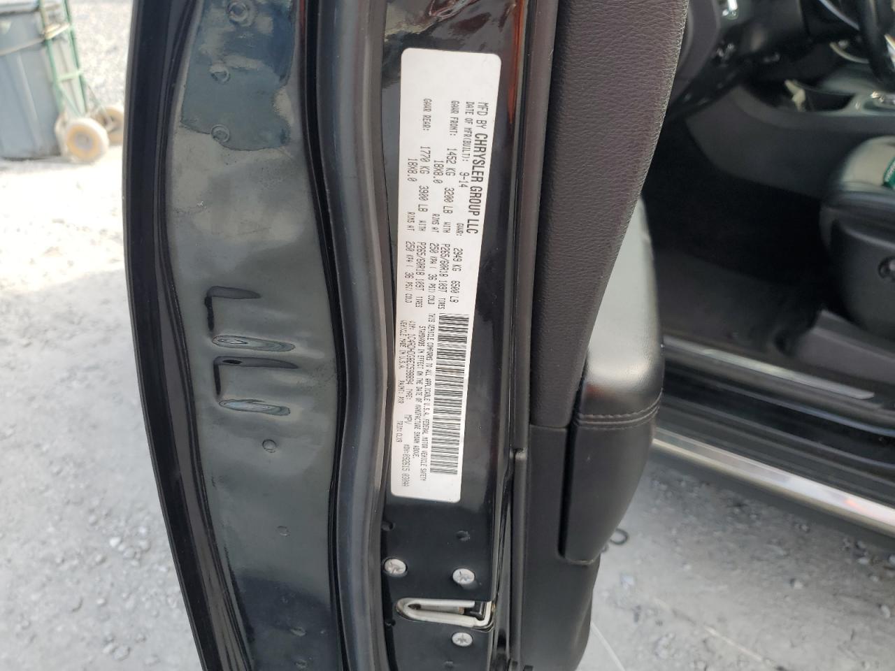 2014 Dodge Durango Limited VIN: 1C4RDHDG8EC598894 Lot: 83874575