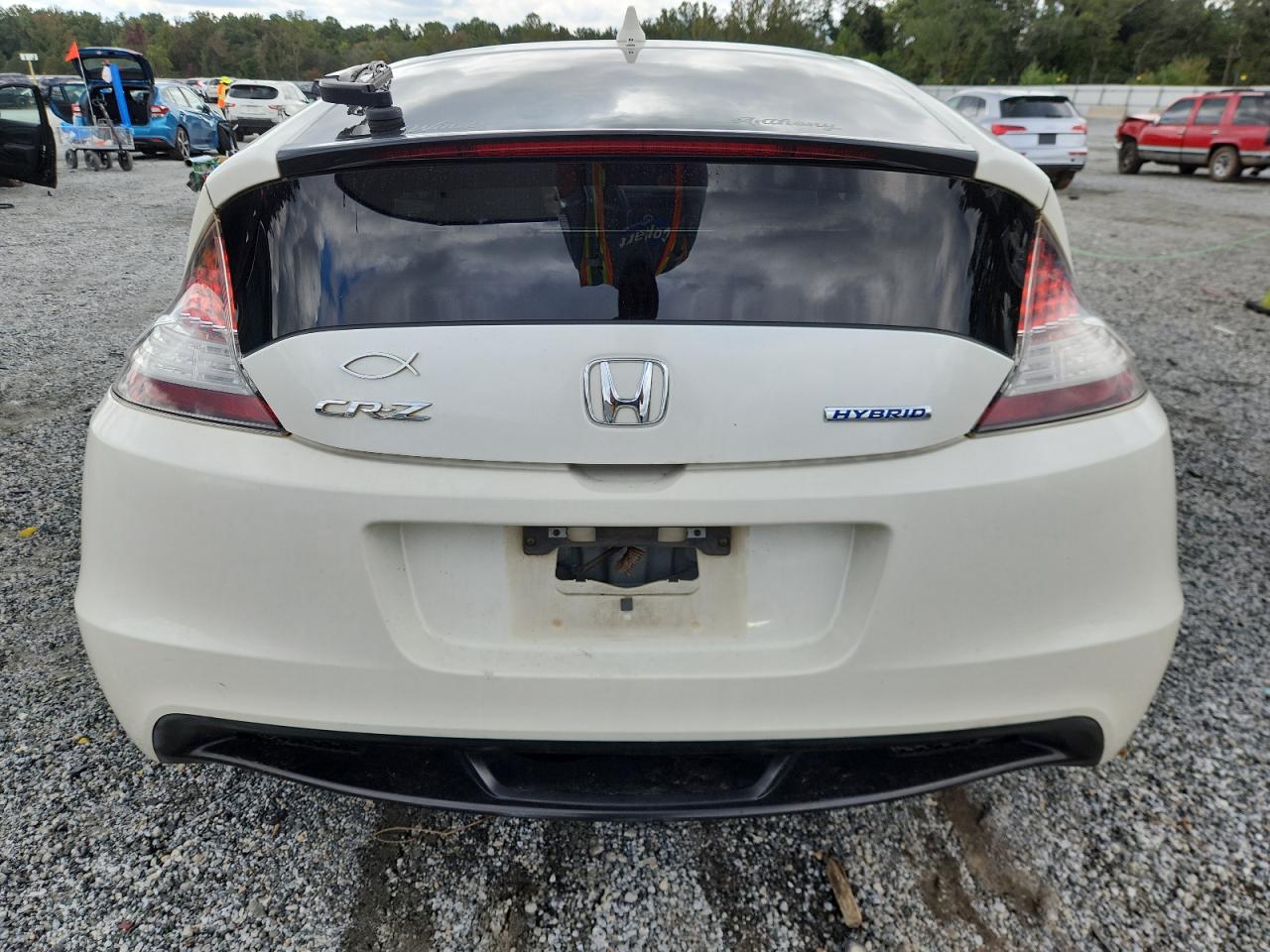 2011 Honda Cr-Z Ex VIN: JHMZF1C62BS007503 Lot: 83990125