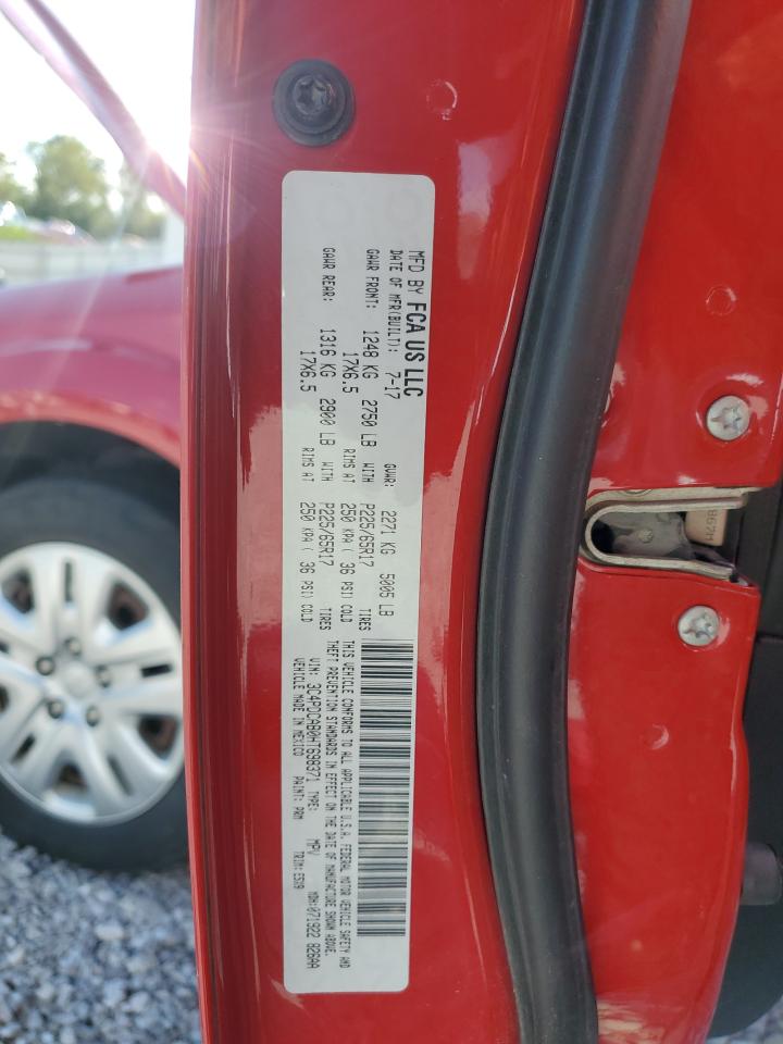 2017 Dodge Journey Se VIN: 3C4PDCAB0HT698371 Lot: 81635585