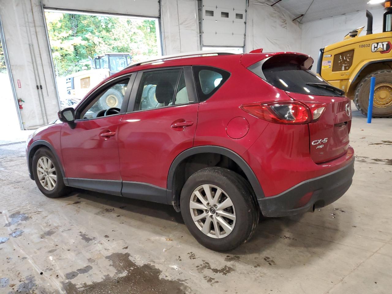 2014 Mazda Cx-5 Sport red null gas JM3KE4BE0E0389912 photo #3