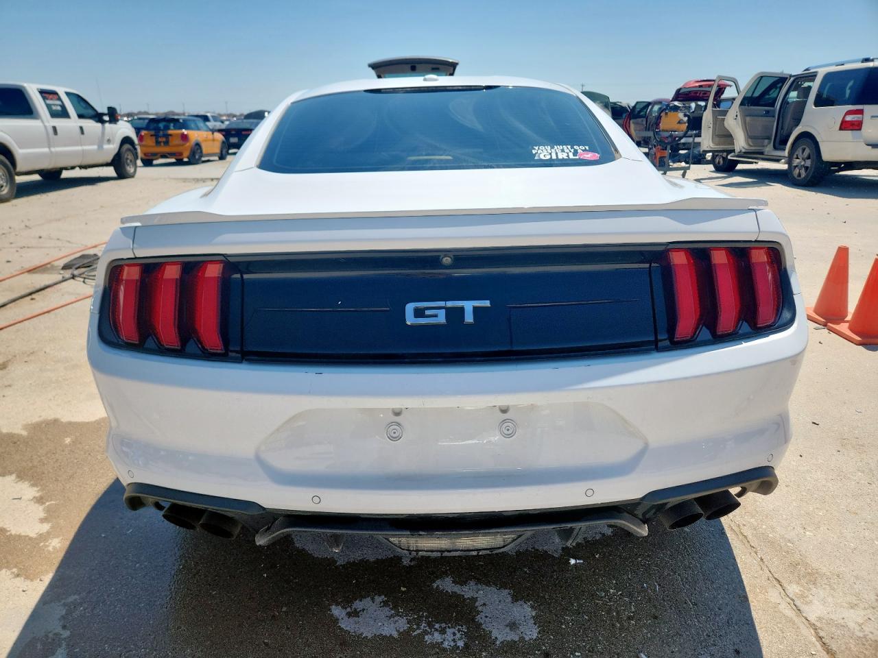 2019 Ford Mustang Gt VIN: 1FA6P8CF1K5138954 Lot: 71106285