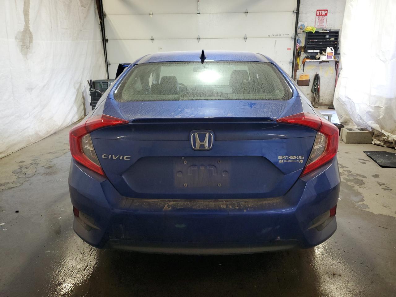 2018 Honda Civic Exl VIN: JHMFC1F79JX025322 Lot: 80504425