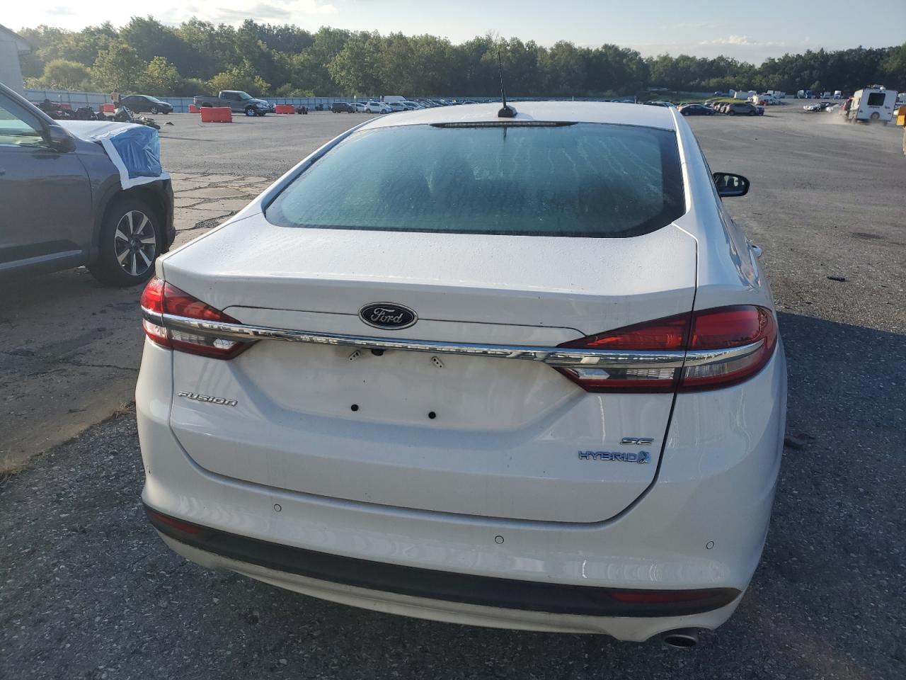 2018 Ford Fusion Se Hybrid VIN: 3FA6P0LU7JR287011 Lot: 58981035