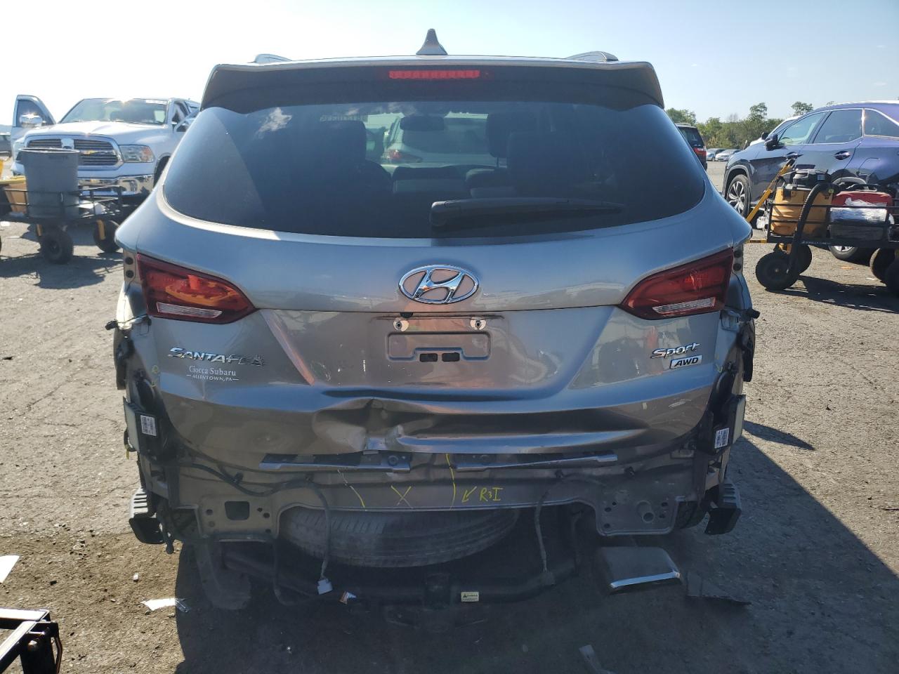 2017 Hyundai Santa Fe Sport VIN: 5XYZUDLB9HG437422 Lot: 81310335