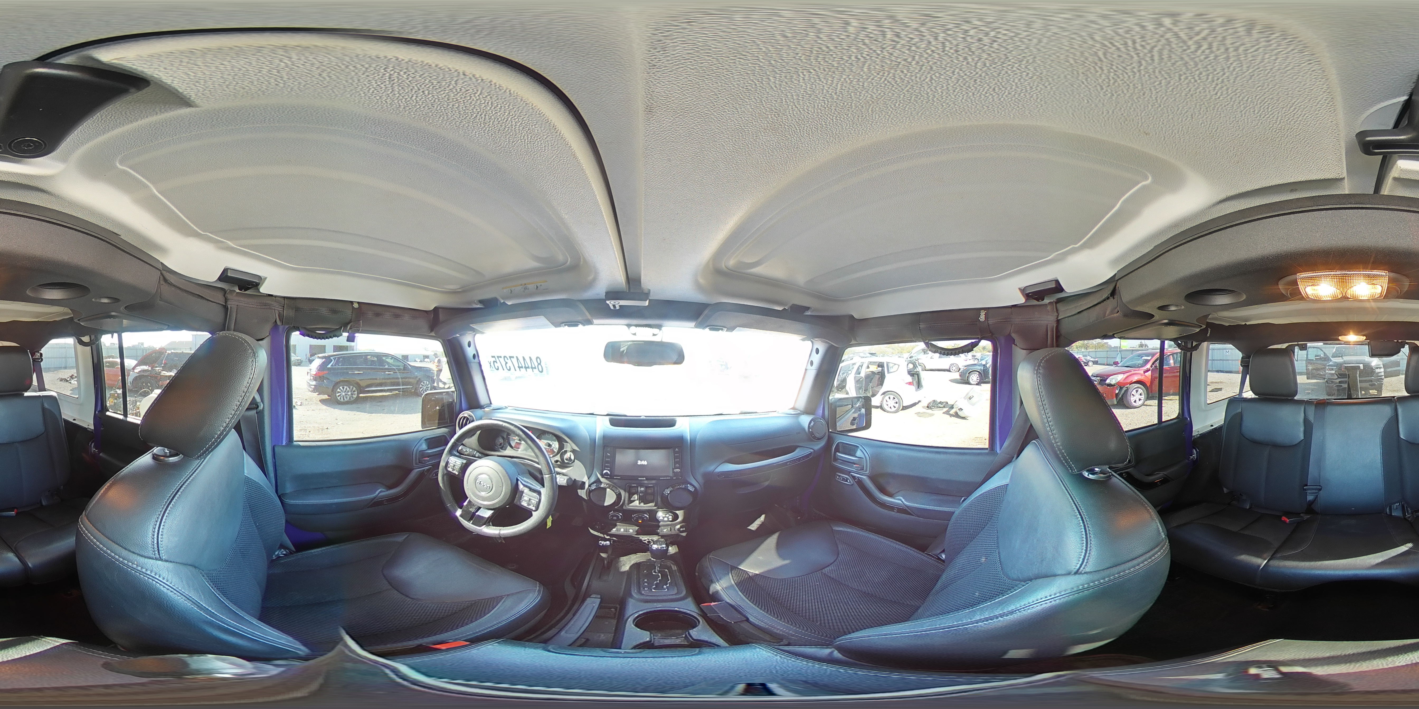 2017 Jeep Wrangler Unlimited Sahara VIN: 1C4HJWEG2HL650757 Lot: 84447375