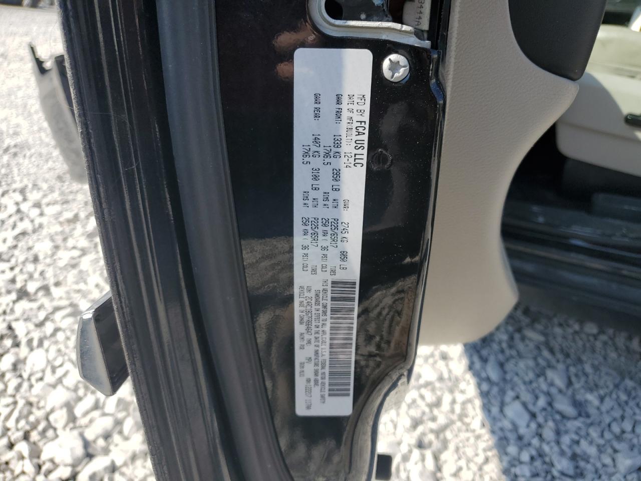 2015 Chrysler Town & Country Touring VIN: 2C4RC1BG7FR664647 Lot: 72002975