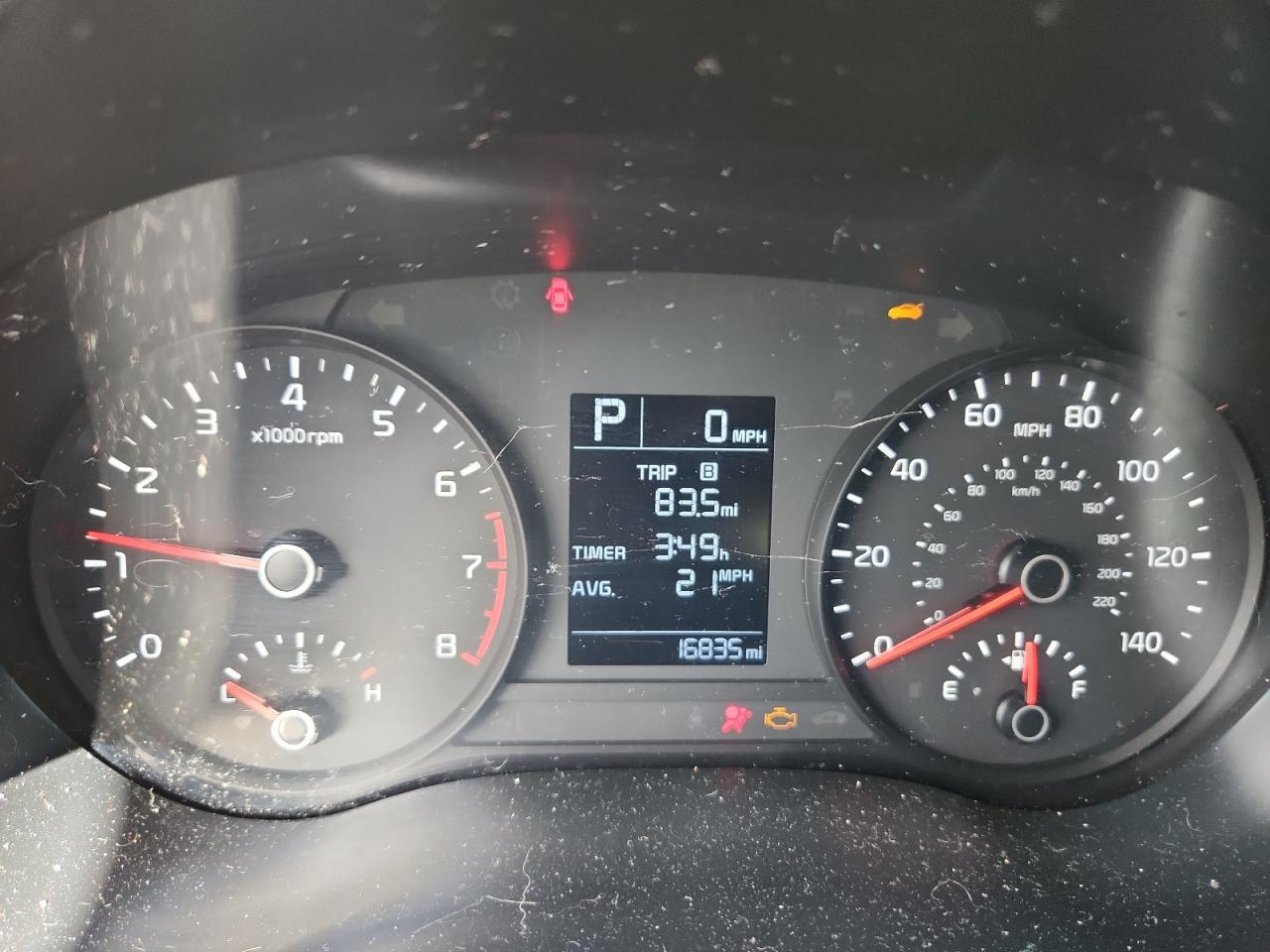 2023 Kia Rio Lx VIN: 3KPA24AD5PE538850 Lot: 80388925