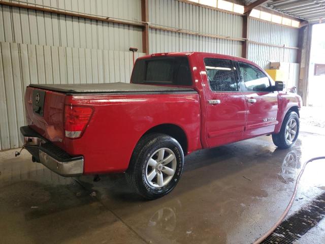 Pickups NISSAN TITAN 2012 Red