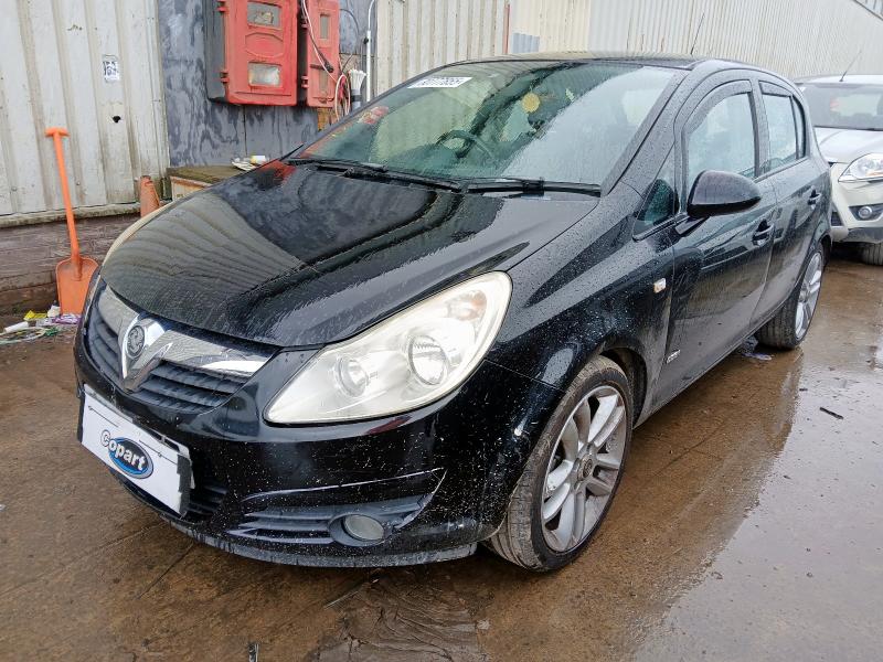 2008 VAUXHALL CORSA DESIGN  for sale at Copart PETERLEE