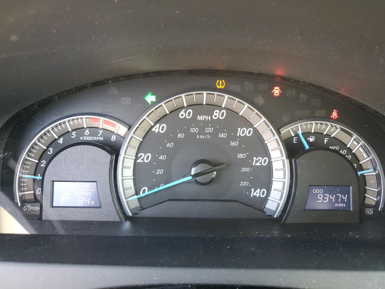 2012 Toyota Camry Base VIN: 4T1BF1FK8CU078590 Lot: 84416895