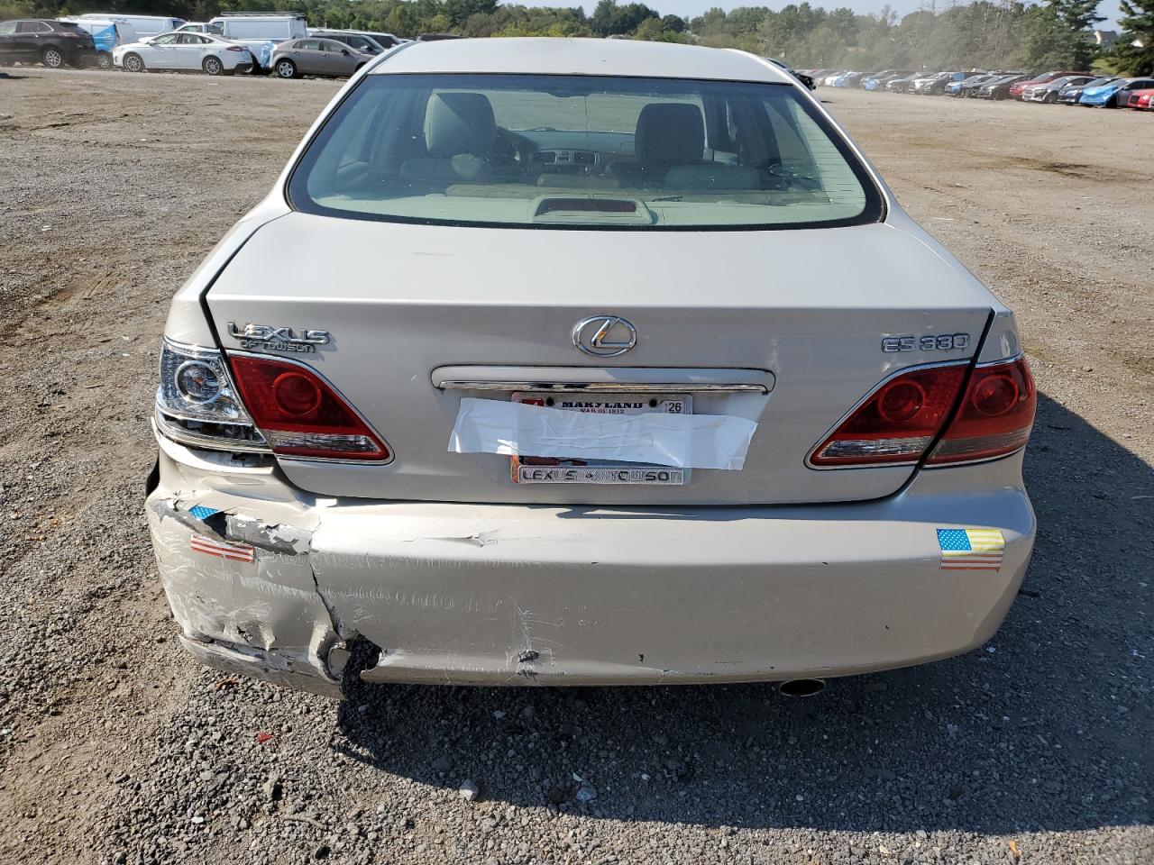 2005 Lexus Es 330 VIN: JTHBA30G255092788 Lot: 80580765