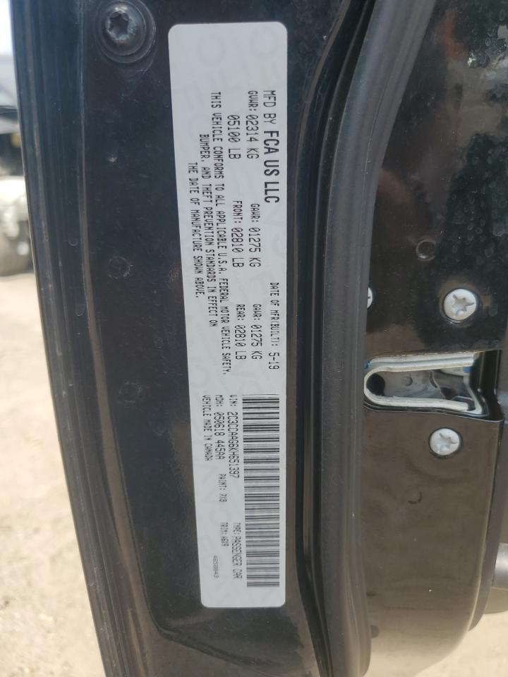 2019 Chrysler 300 Touring VIN: 2C3CCAAG6KH651397 Lot: 80622985