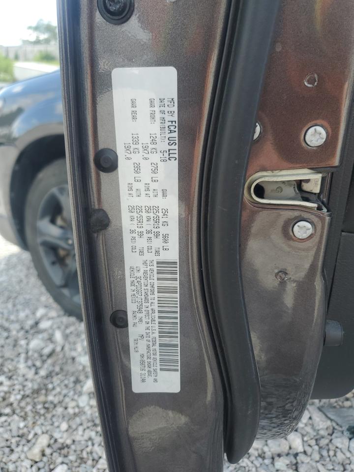 2018 Dodge Journey Crossroad VIN: 3C4PDDGG7JT375949 Lot: 81787335