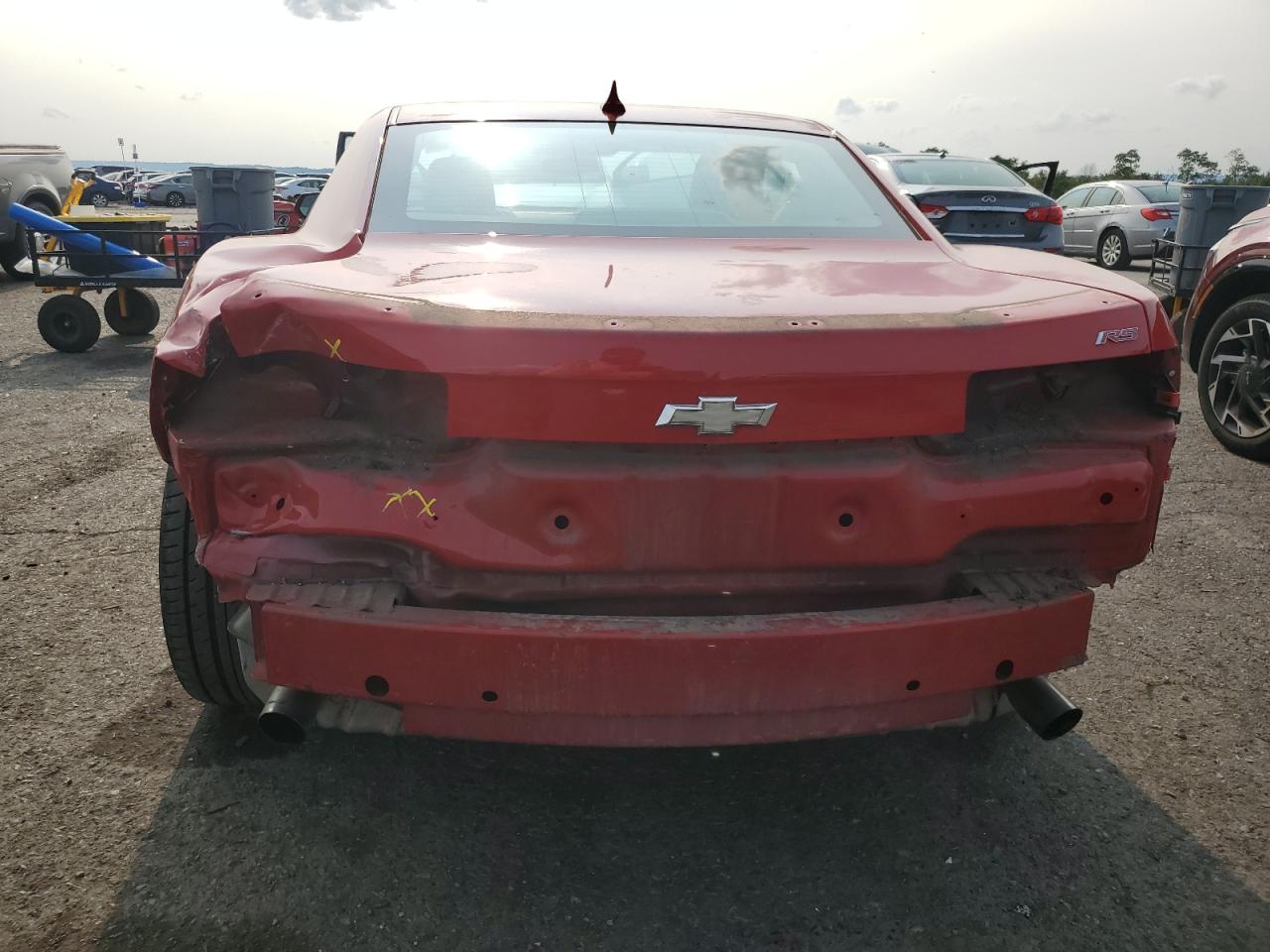 2013 Chevrolet Camaro Lt VIN: 2G1FC1E38D9213891 Lot: 71870785