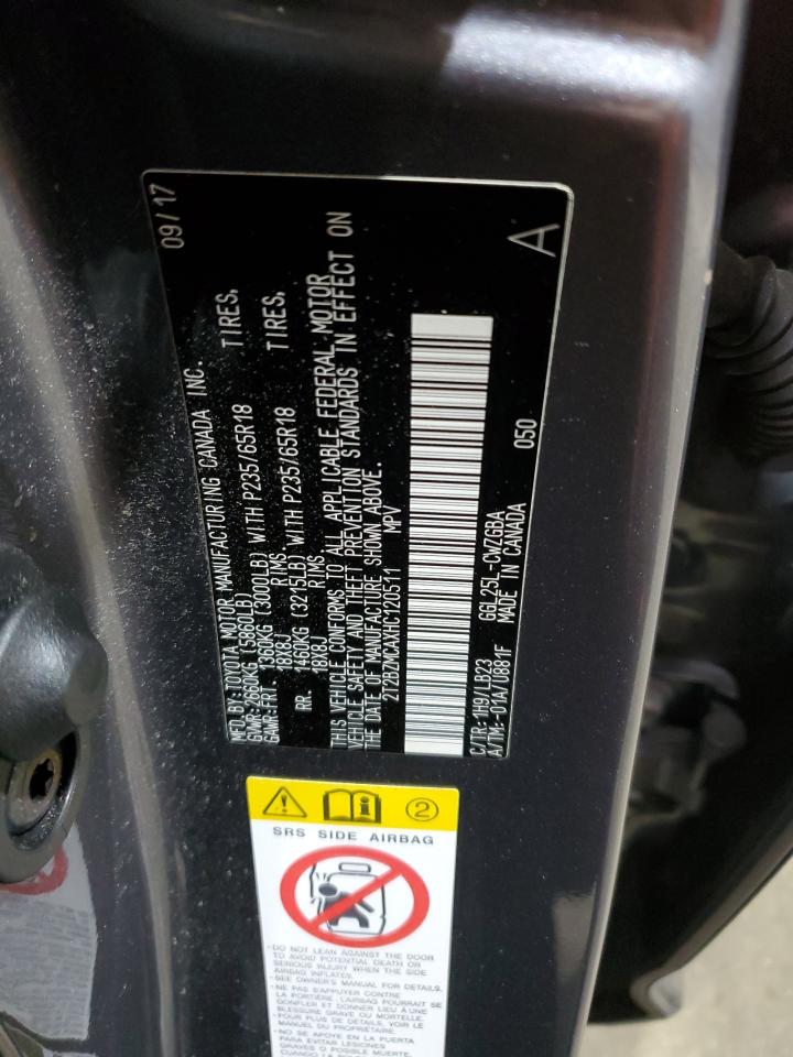 2017 Lexus Rx 350 Base VIN: 2T2BZMCAXHC120511 Lot: 80108835