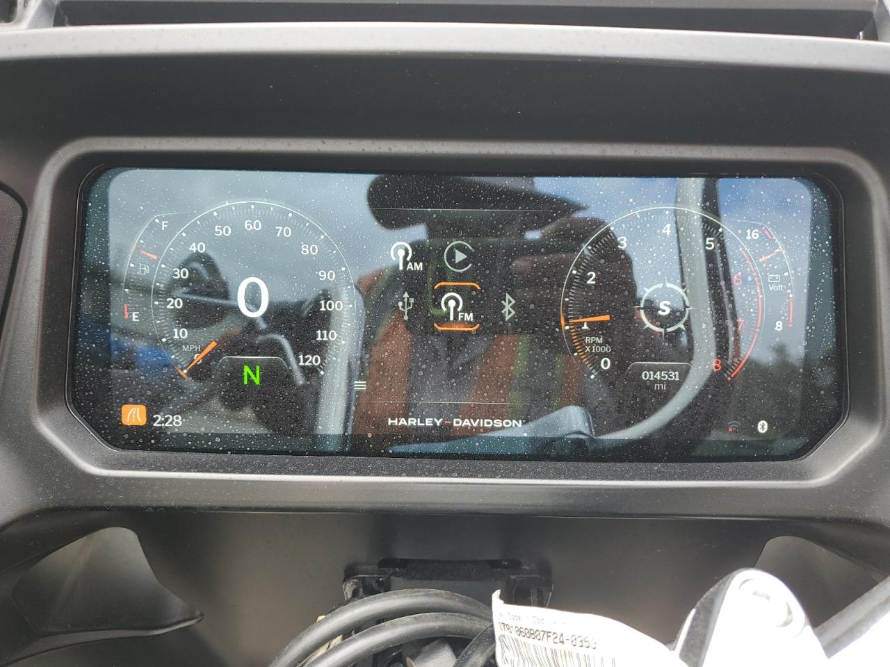 2024 Harley-Davidson Fltrx VIN: 1HD1KH717RB653405 Lot: 84723245