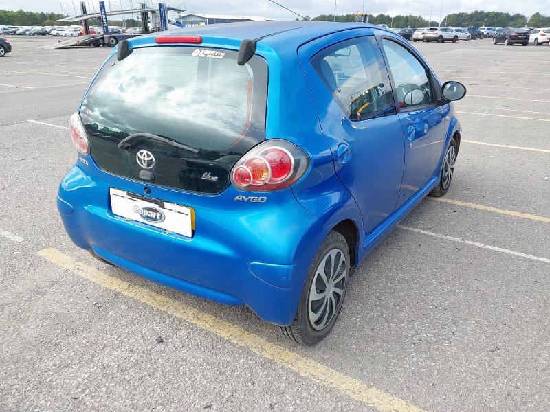 2010 TOYOTA AYGO BLUE VVT-I 1.0 VVT-I BLUE 5DR