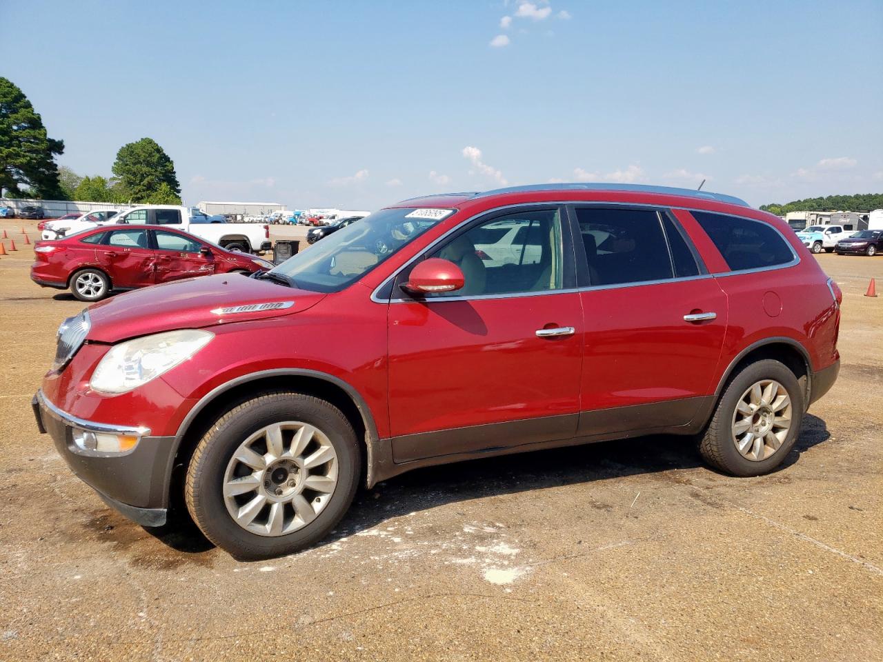 2012 Buick Enclave red suv gas 5GAKRCED4CJ422414 photo #1