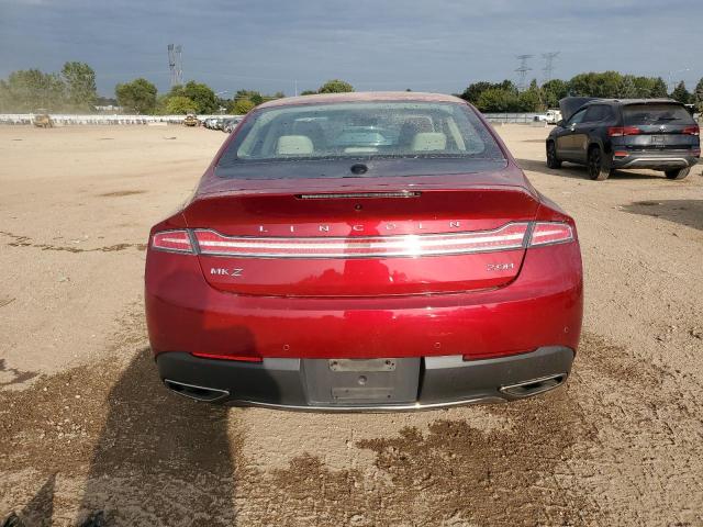  LINCOLN MKZ 2017 Red