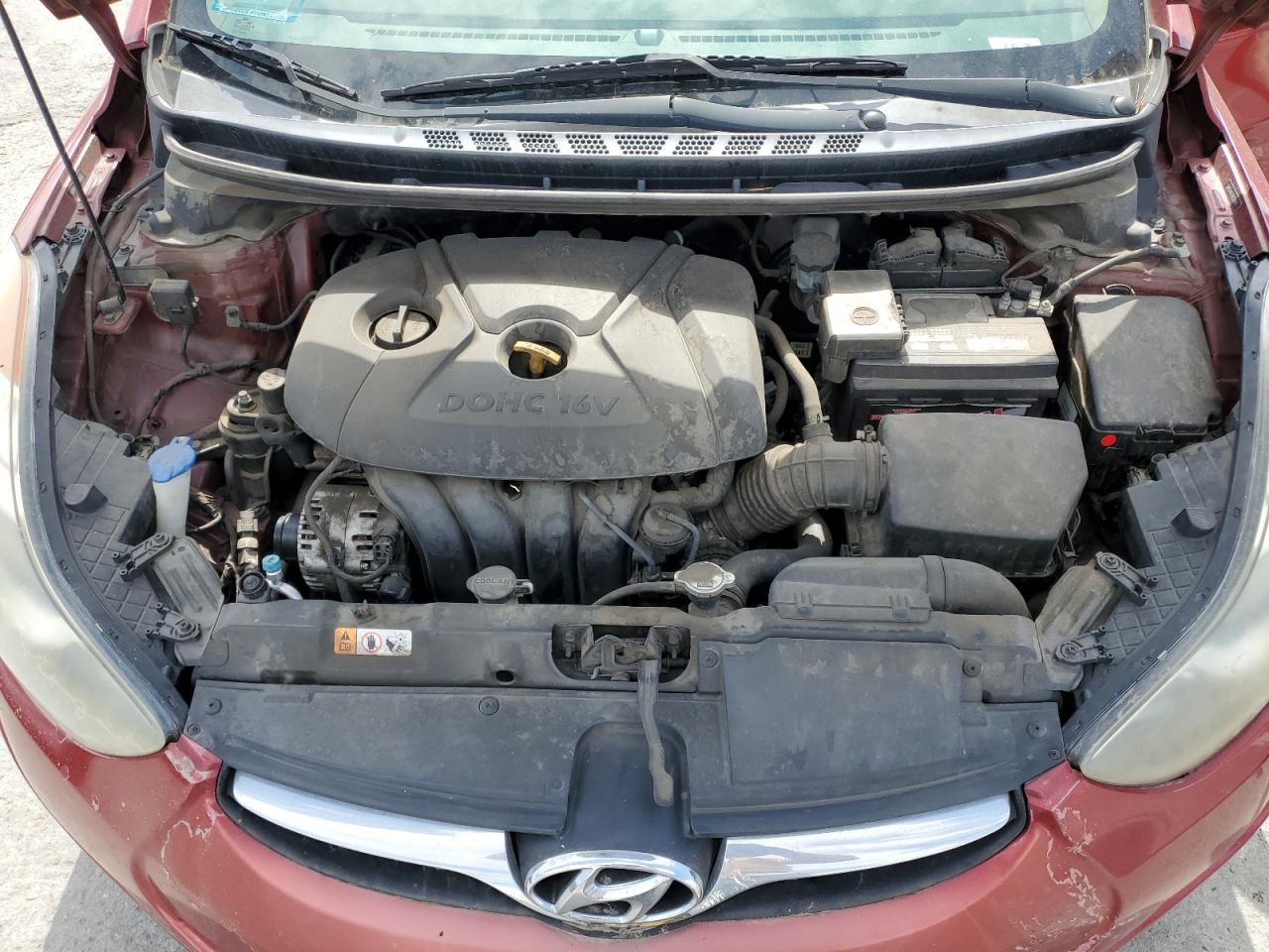 2013 Hyundai Elantra Gls VIN: 5NPDH4AE0DH359093 Lot: 81924585