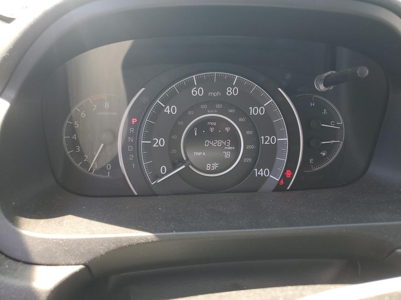 2013 Honda Cr-V Ex VIN: 2HKRM4H5XDH652202 Lot: 71242295