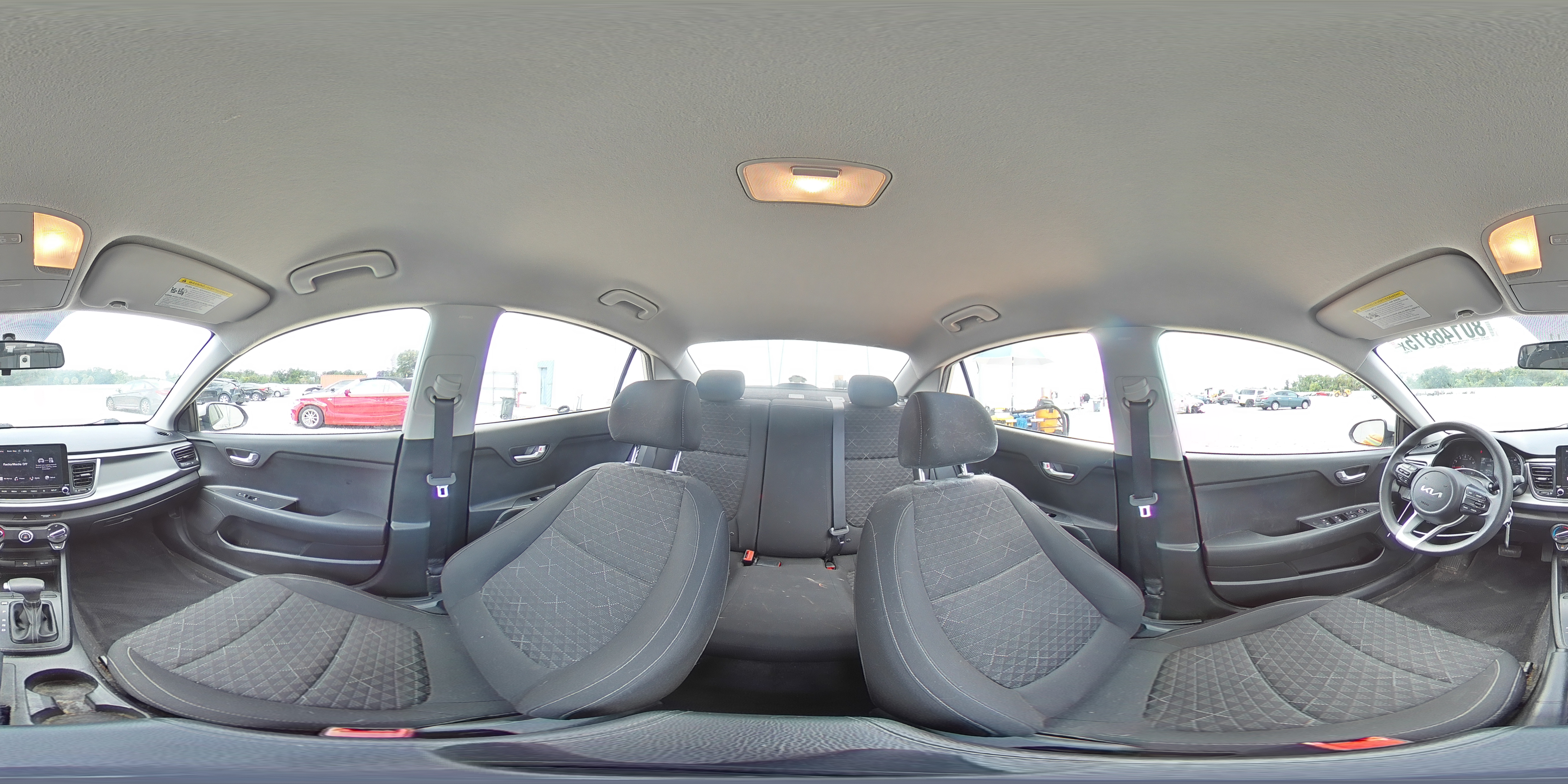 2022 Kia Rio Lx VIN: 3KPA24AD6NE447583 Lot: 80146815