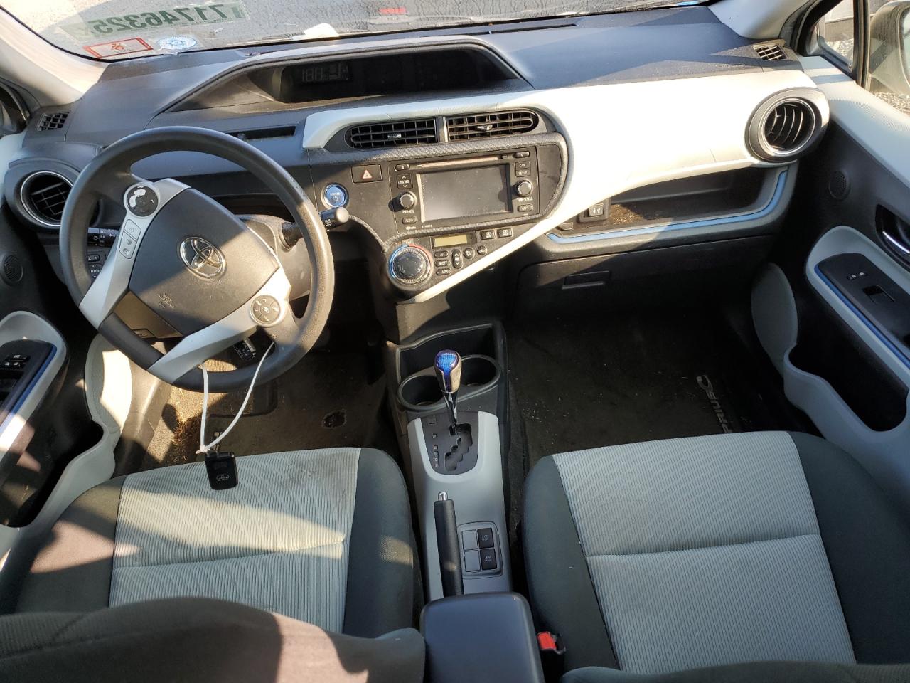 2012 Toyota Prius C VIN: JTDKDTB39C1502235 Lot: 71746325